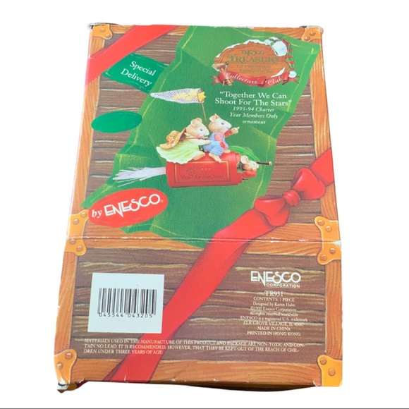 Enesco Christmas Ornament Tougher We Can Shoot for the Stars. - Picture 14 of 15